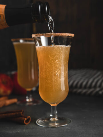 Apple Cider Mimosa Recipe by Cashmere & Cocktails