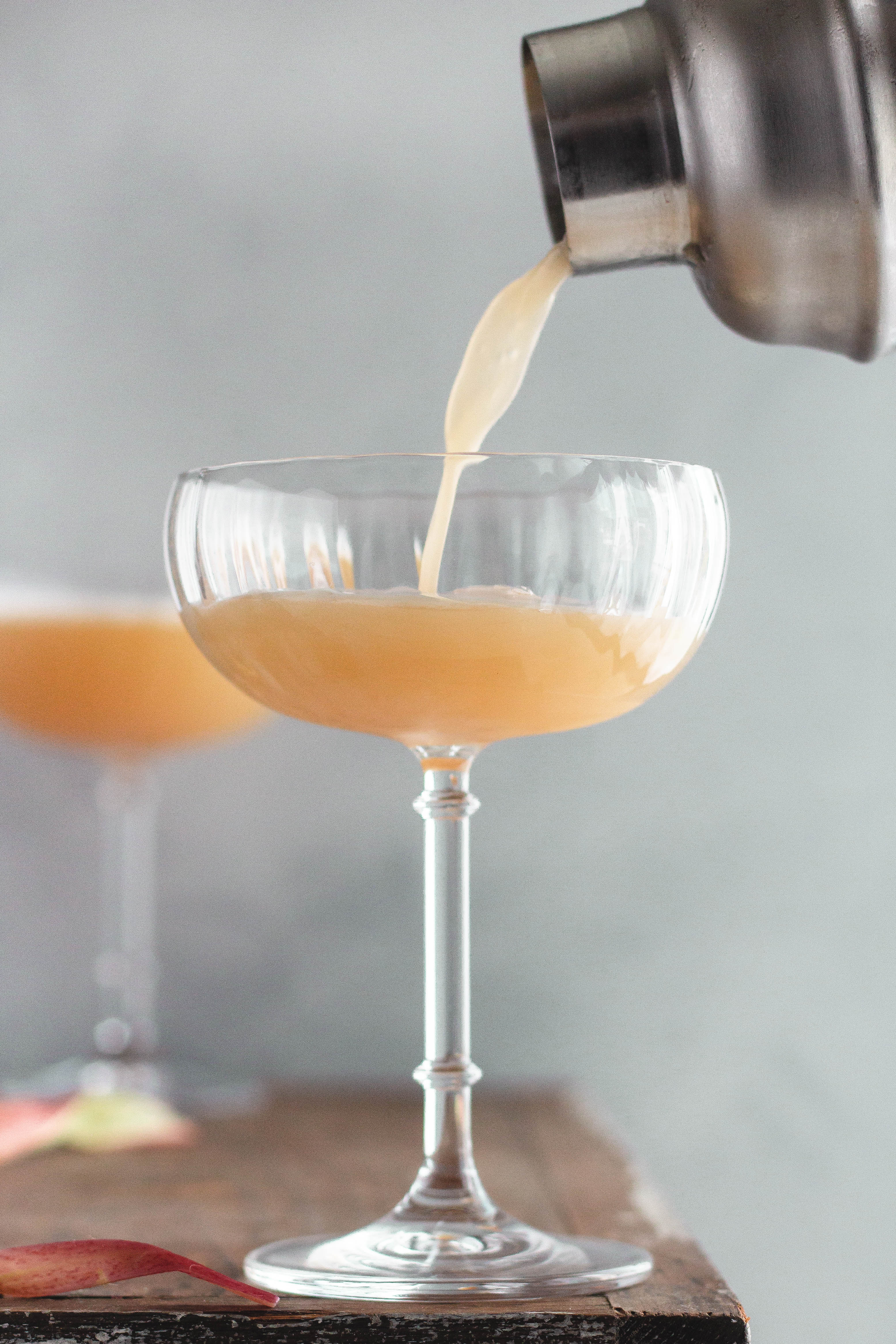 Rhubarb Sour Recipe - Cashmere & Cocktails
