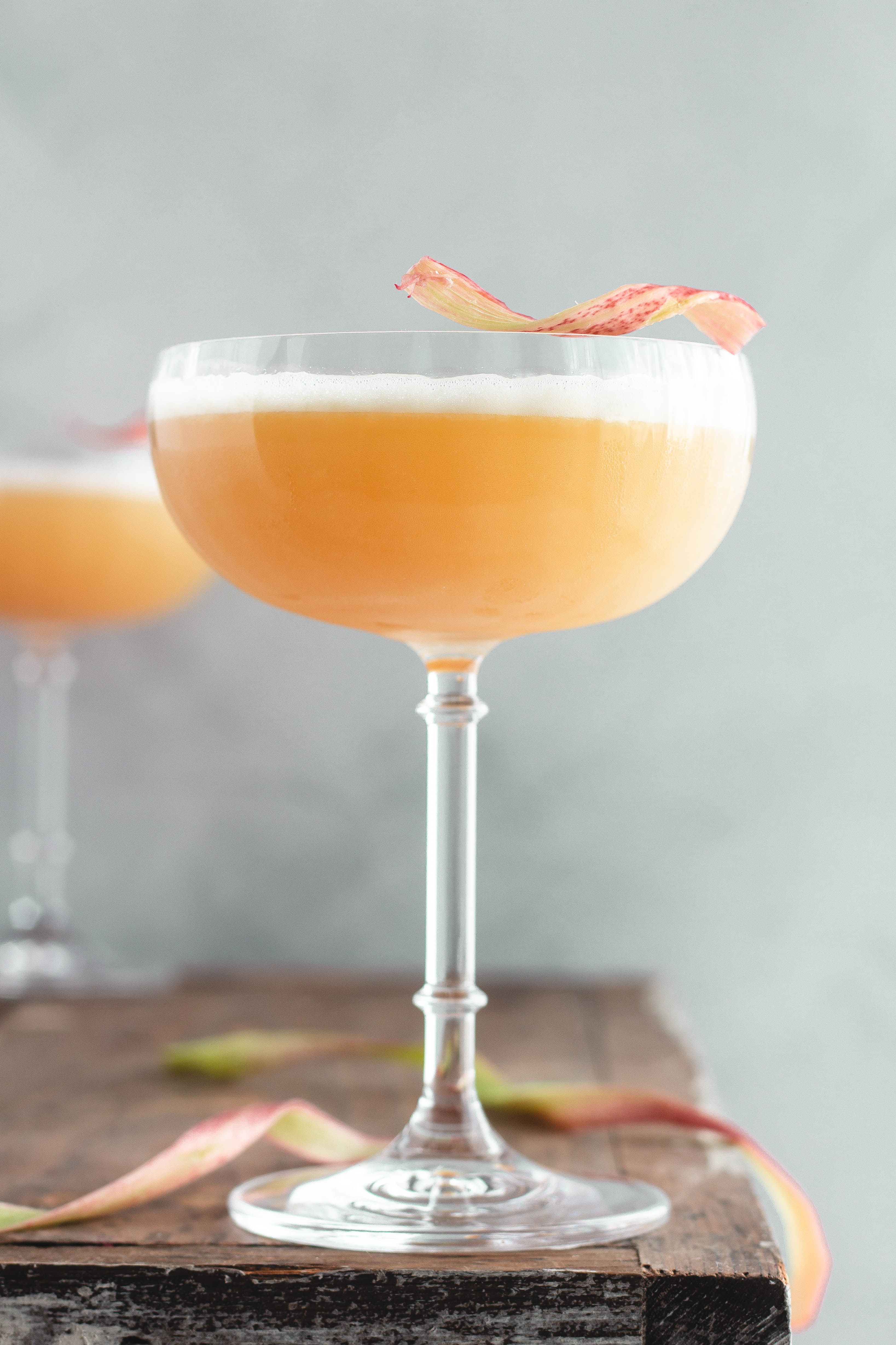 Rhubarb Sour Recipe - Cashmere & Cocktails