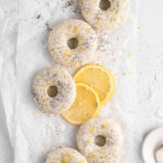 Baked Lemon Poppy Seed Donuts - Cashmere & Cocktails