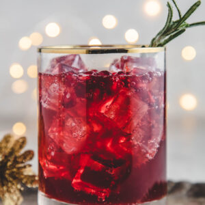Pomegranate Gin Cocktail - Cashmere and Cocktails